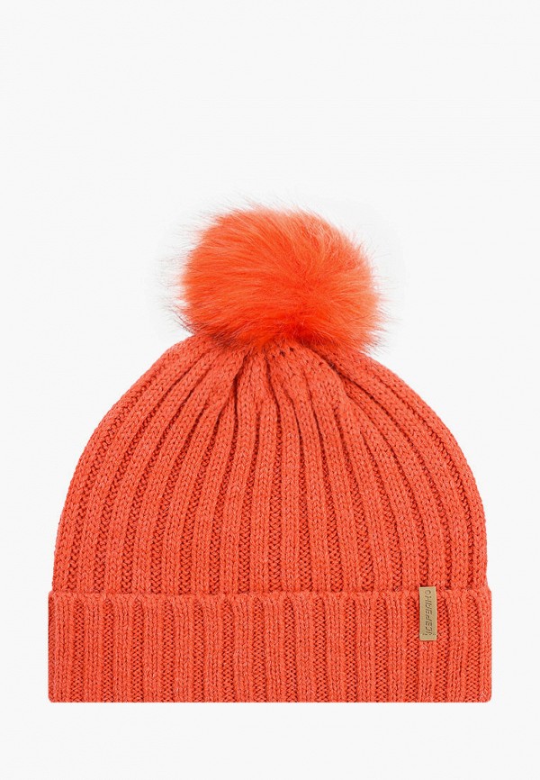 женская шапка icepeak, оранжевая