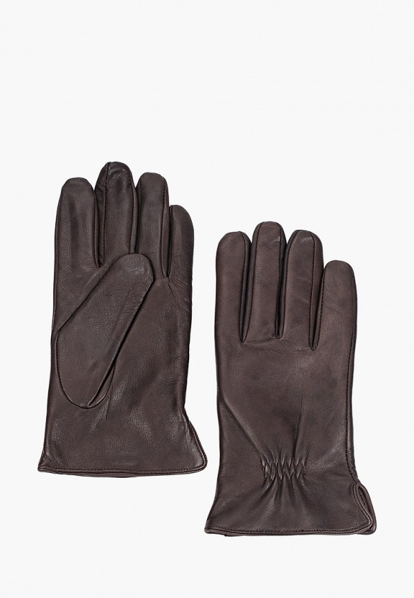мужские перчатки fabretti, коричневые