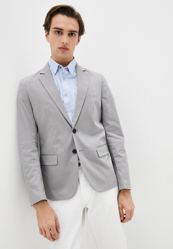 мужской пиджак antony morato, серый