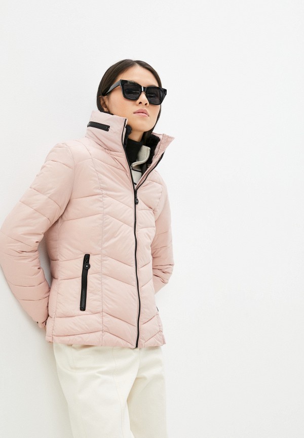 женская куртка zabaione, розовая
