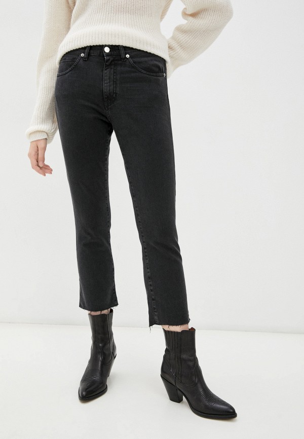 женские прямые джинсы iro, черные
