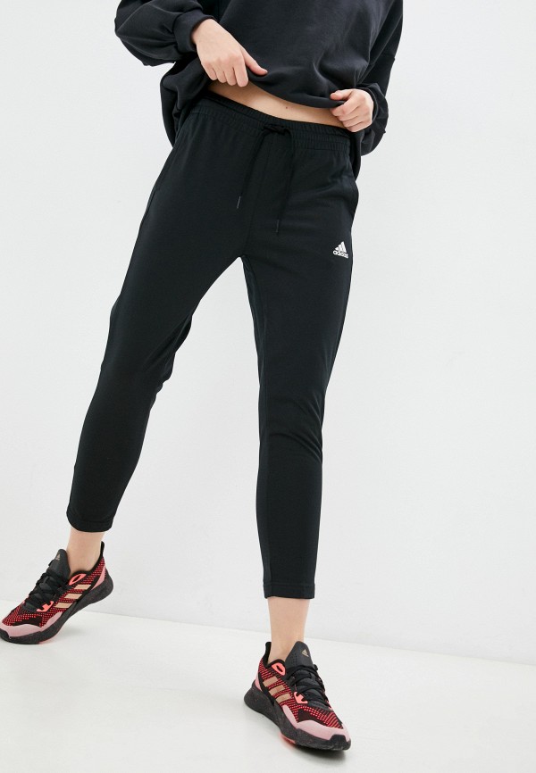 женские спортивные брюки adidas, черные