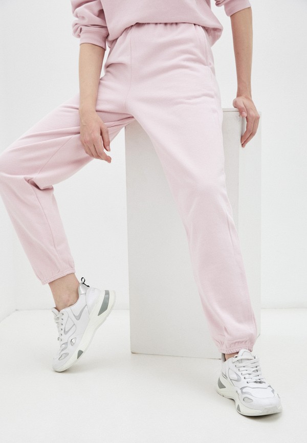 женские спортивные брюки fcuk, розовые