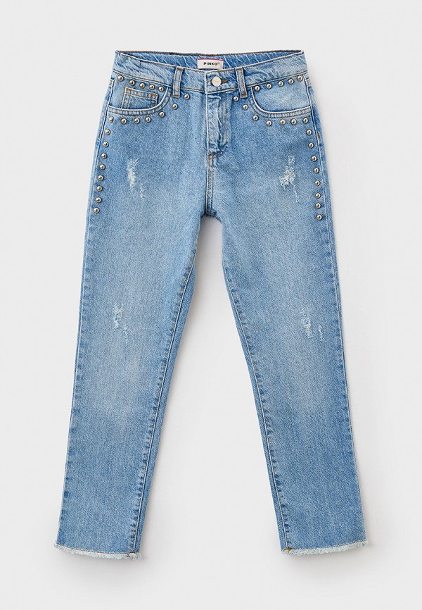 джинсы pinko up для девочки, голубые