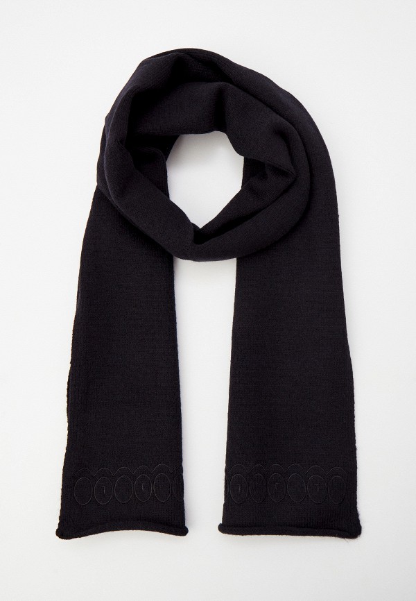 женский шарф trussardi, черный