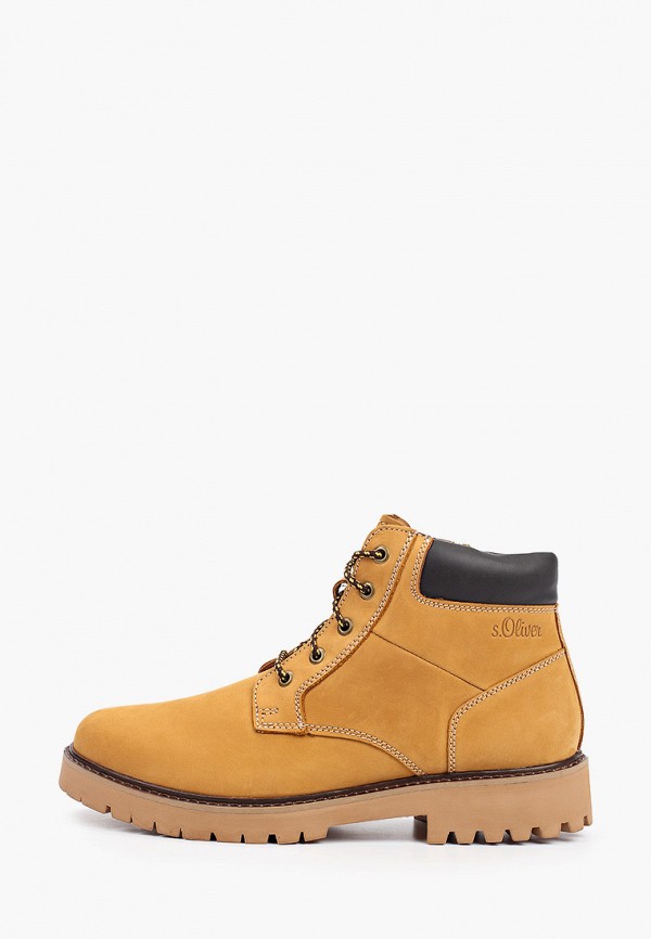 мужские ботинки s.oliver, коричневые