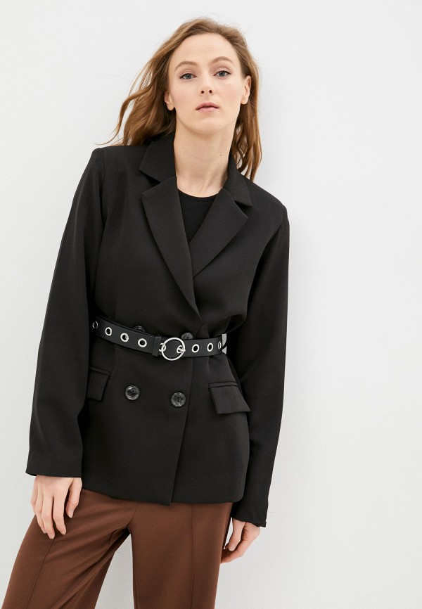 женский пиджак moda sincera, черный