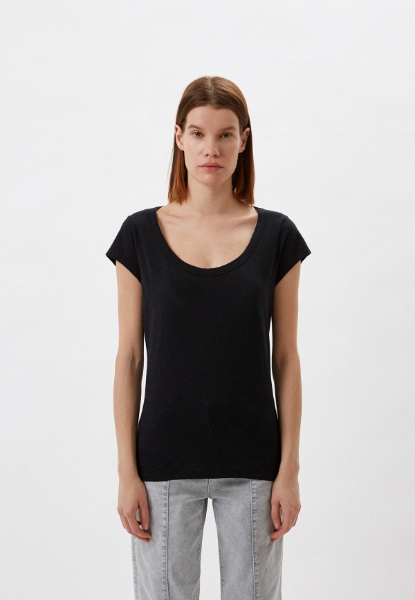 женская футболка juvia, черная