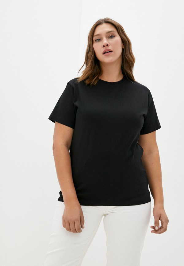 женская футболка lawwa, черная
