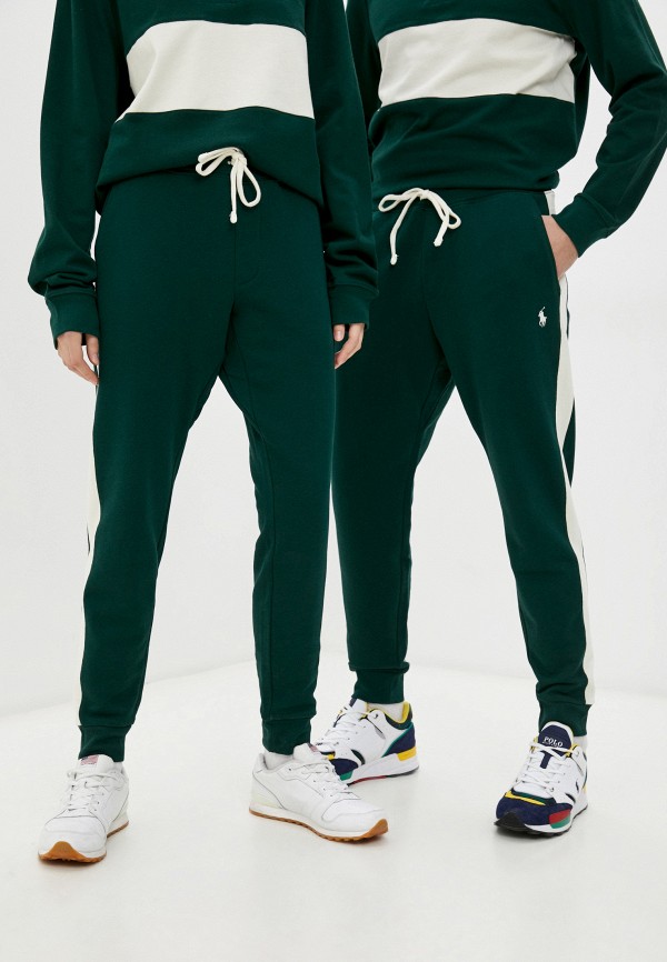 женские спортивные брюки polo ralph lauren, зеленые