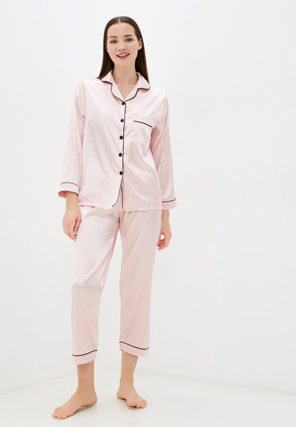 женская пижама sleepshy, розовая