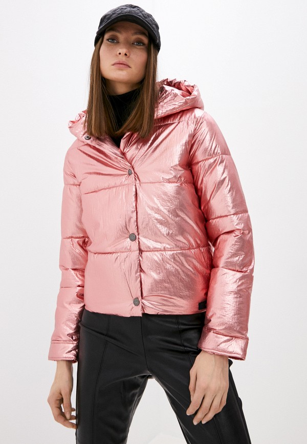 женская куртка canadian, розовая