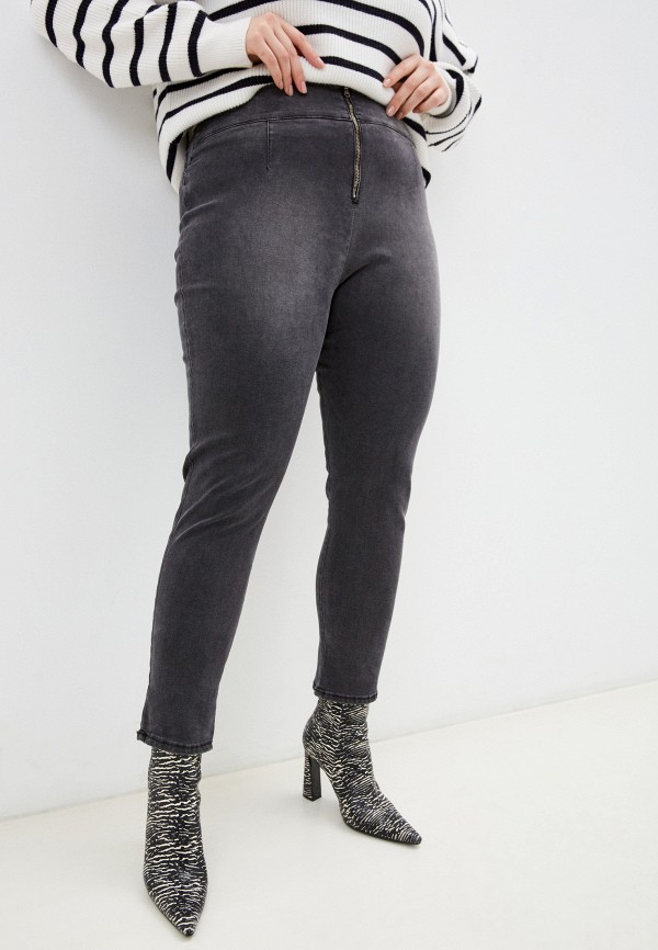 женские джинсы kitana by rinascimento, серые
