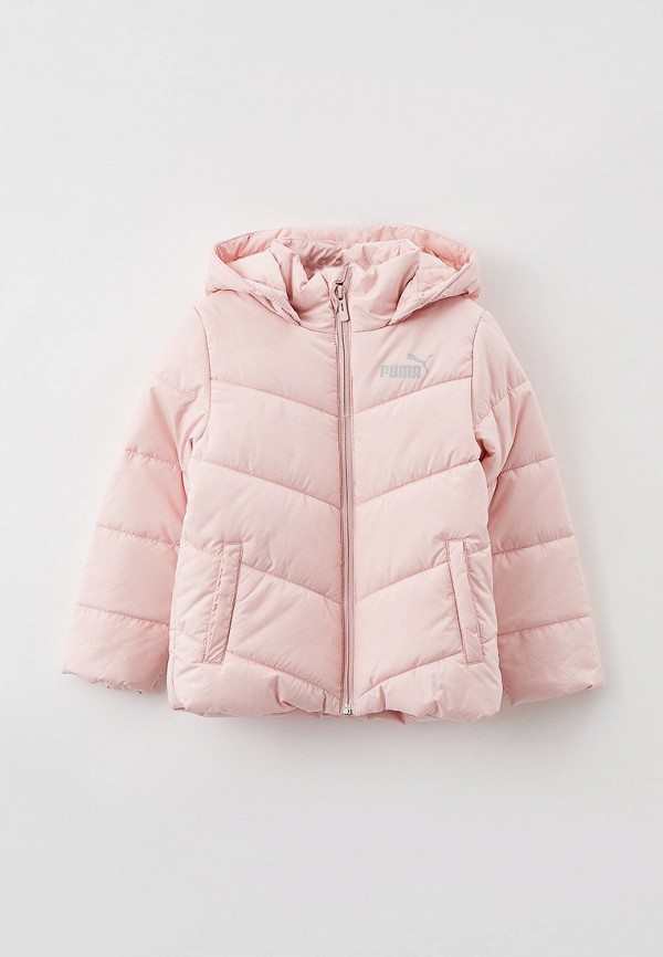 куртка puma для девочки, розовая