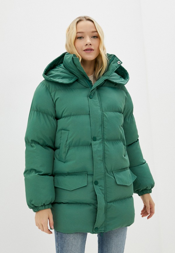женская куртка nerouge, зеленая