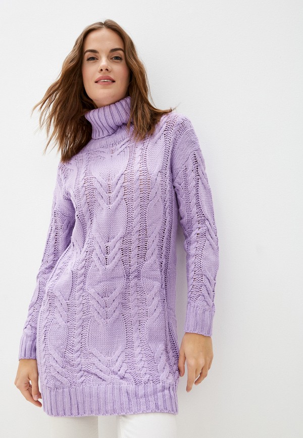 женский свитер lenavi, фиолетовый