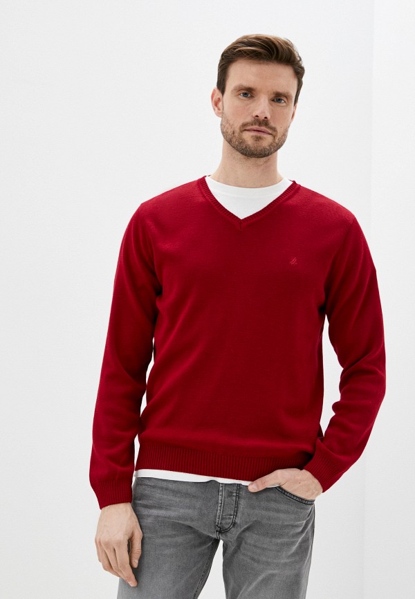 мужской пуловер oliver holton, бордовый