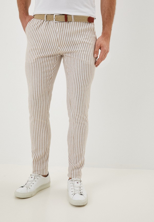 мужские брюки paul martin’s, бежевые