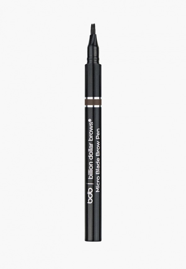 женский карандаш для бровей billion dollar brows, коричневый