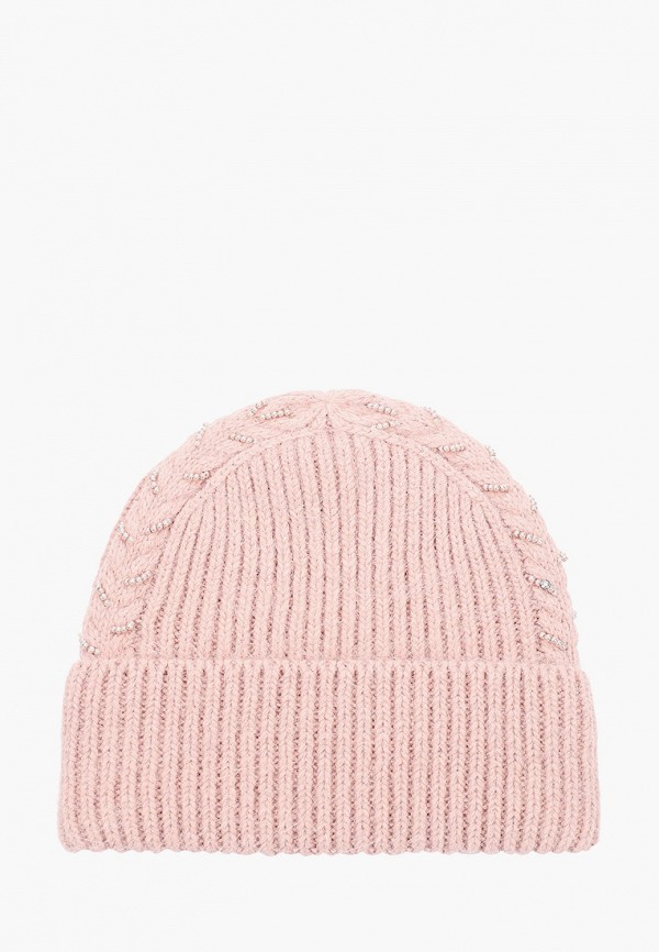 женская шапка avanta, розовая