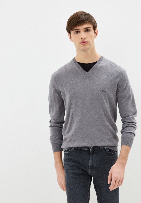 мужской пуловер emanuel ungaro, серый