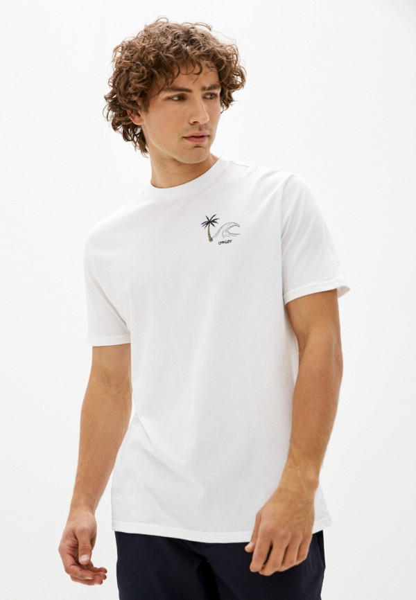 мужская спортивные футболка oakley, белая