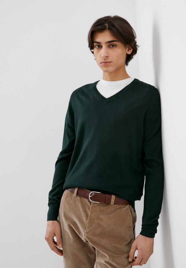 мужской пуловер rekuait, зеленый