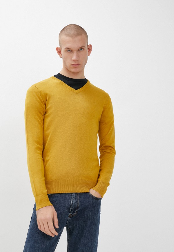 мужской пуловер rekuait, желтый