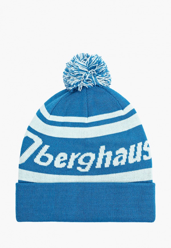 женская шапка berghaus, бирюзовая