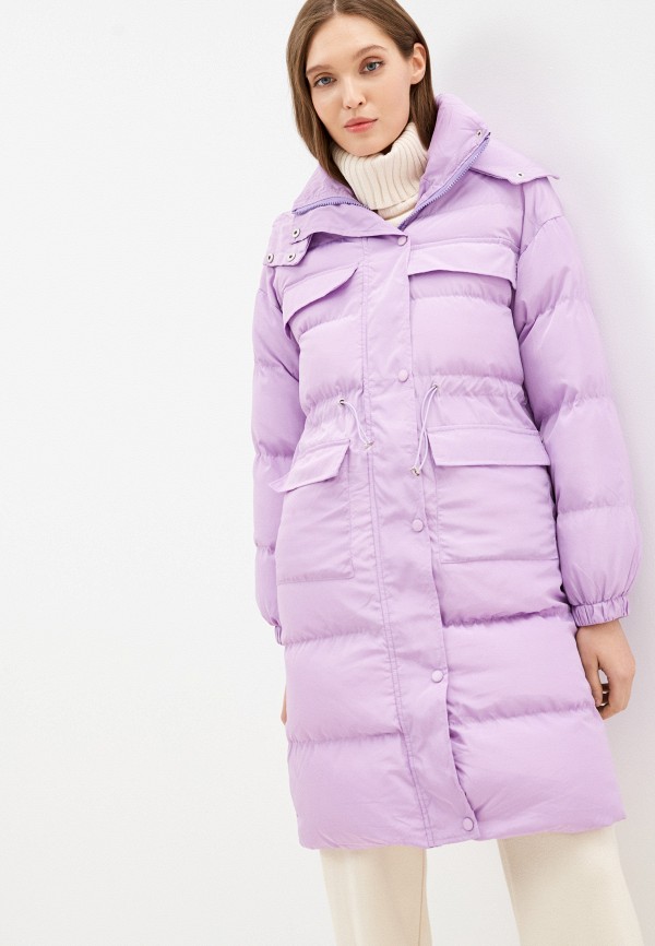 женская куртка nerouge, фиолетовая