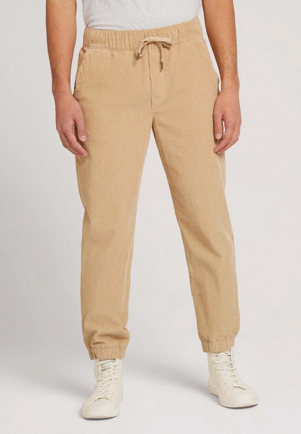 мужские брюки tom tailor, бежевые