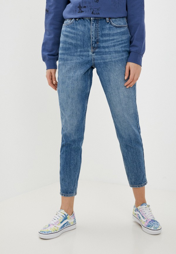 женские джинсы topshop, синие