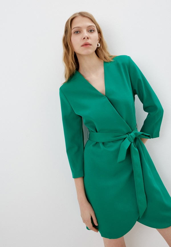 женское платье zarina, зеленое