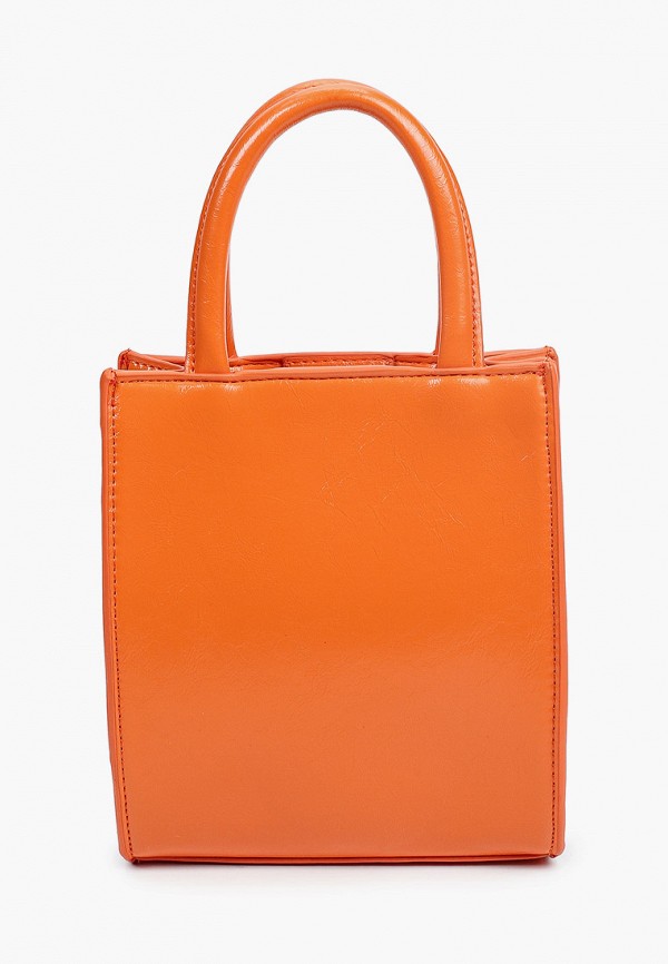 женская сумка mango, оранжевая