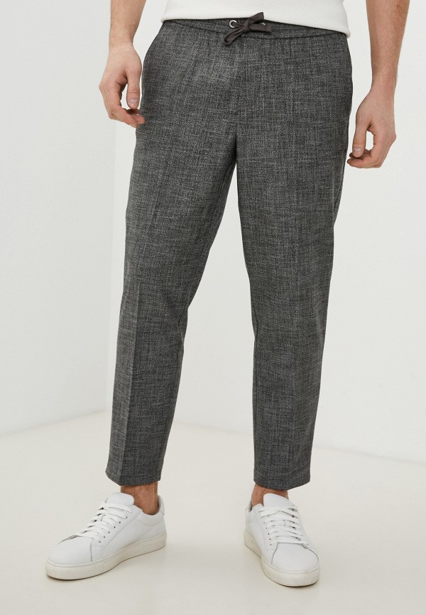 мужские брюки casual friday by blend, серые