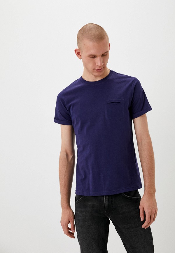 мужская футболка miguel bharross, синяя