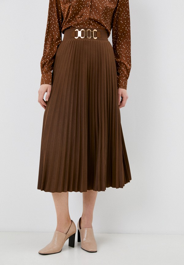 женская юбка lakressi, коричневая