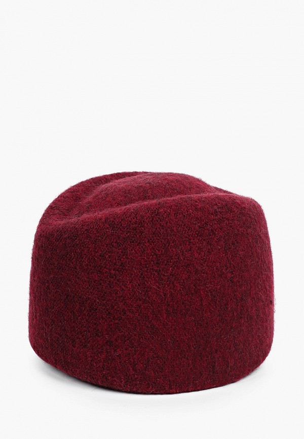женская шапка noryalli, бордовая