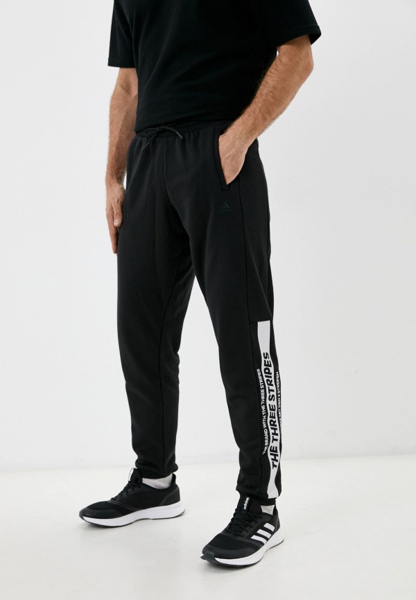 мужские спортивные брюки adidas, черные