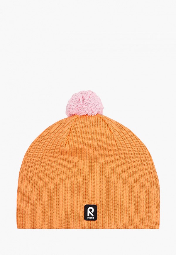 шапка reima для девочки, оранжевая