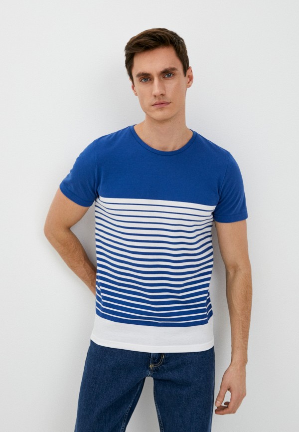 мужская футболка с коротким рукавом baker’s, синяя
