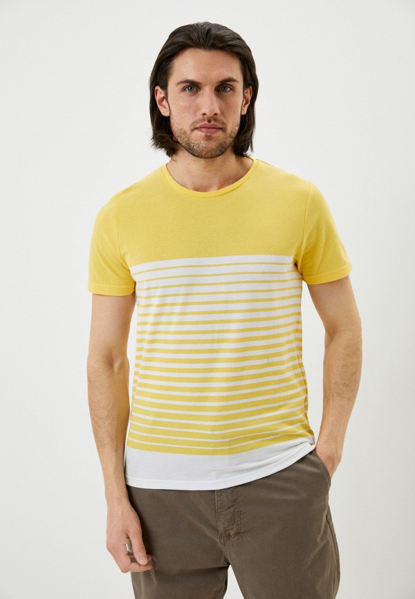 мужская футболка с коротким рукавом baker’s, желтая