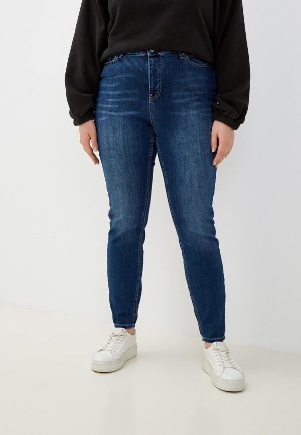 женские джинсы vero moda curve, синие