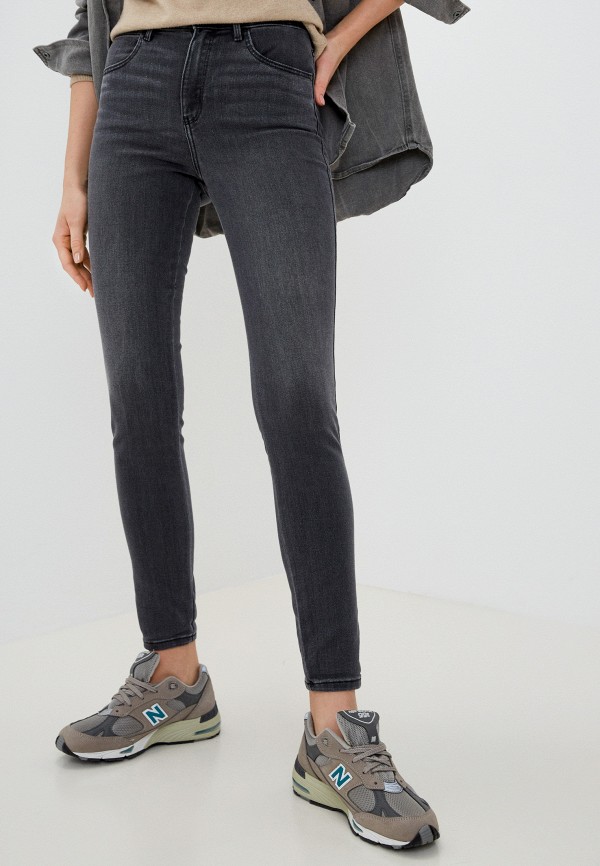 женские джинсы wrangler, серые
