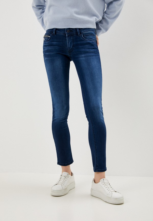 женские джинсы pepe jeans london, синие