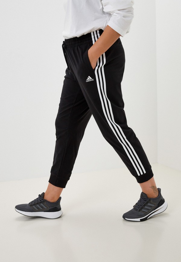 женские спортивные брюки adidas, черные