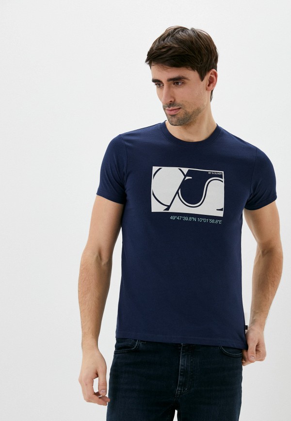 мужская футболка с коротким рукавом q/s designed by, синяя