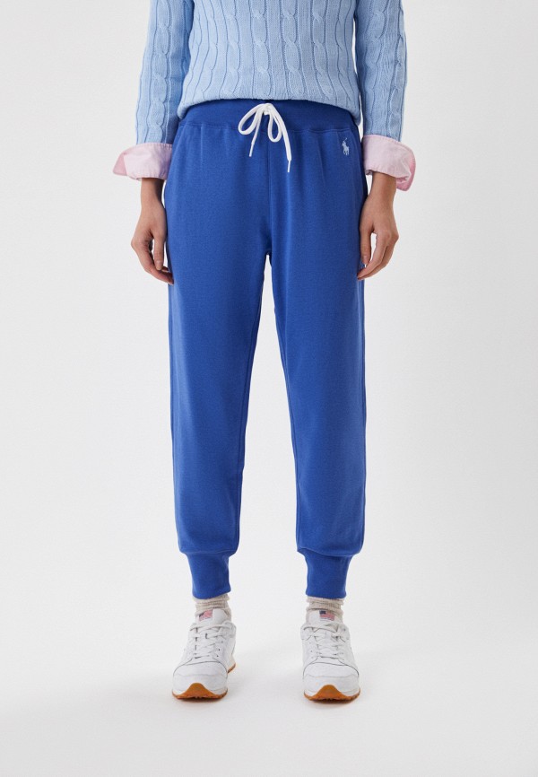 женские спортивные брюки polo ralph lauren, синие
