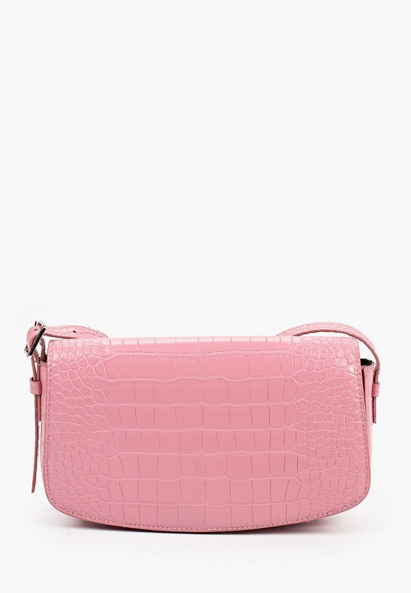 женская сумка mango, розовая