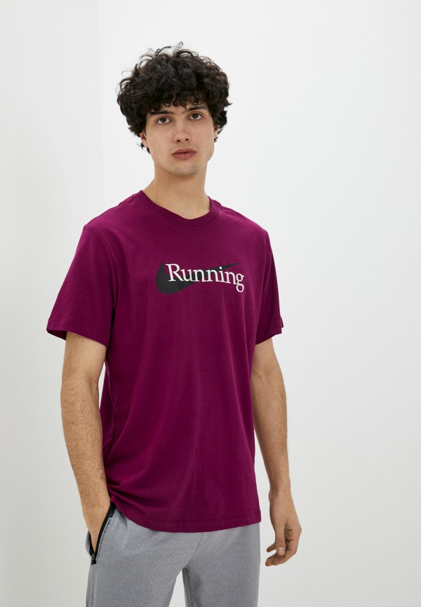 мужская футболка nike, фиолетовая